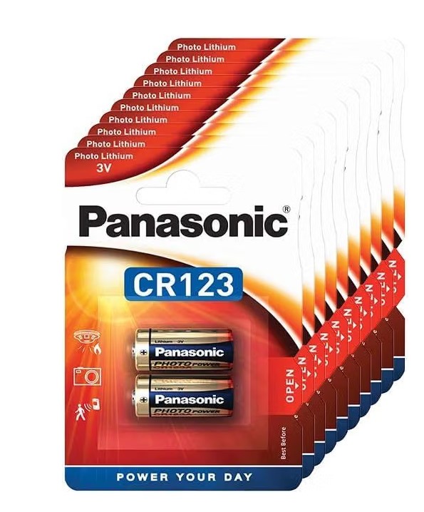 Pilas Cr123 Panasonic