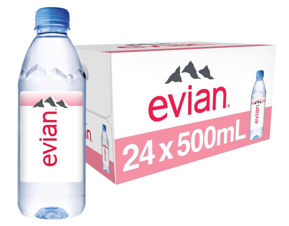 Evian Prestige Agua Mineral 24 Botellas 500 ml